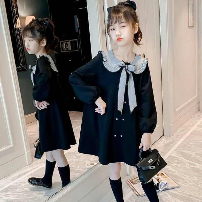 Vestidos Child Clothing Dress for Girls Autumn New Fashion Child Princess Dress Casual Girl Long Dresses Vestidos Para Ni&ntilde;as