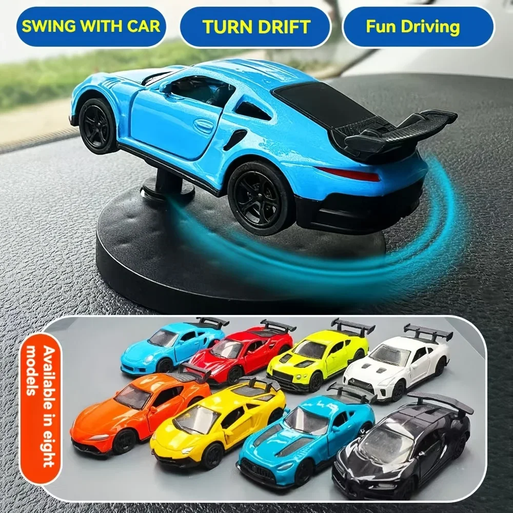 Car Rotating Center Console Decoration