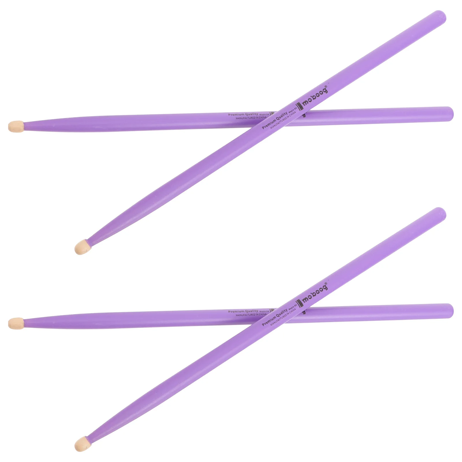 4pcs Maple Sticks Simple Drumsticks Percussion Instruments Stick Wooden Drumsticks Cute Instruments For Adult Students To Use