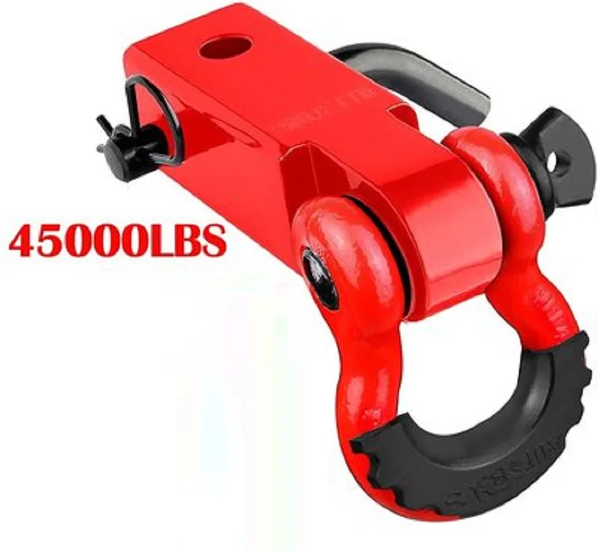Sb4a1d7b96b7242378863d485b455a07df 19Ton 42000lb long Solid Trailer arm hook, hooligan fast off-road vehicle after reloading the bar, traction connector for winch Mallzona
