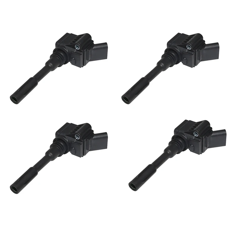 

4 шт. Катушка зажигания для A4 B9 A6 C7 Q3 Q7 TT для VW Golf Passat Scirocco Jetta 06K905110H 06H905110E 06K905110N аксессуары