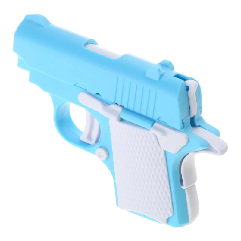 3D Printing Guns Fidgets Toy for Children Colorful Mini Guns Prank Toy Office Adult Sensory Stress Relief Boredom Toy 5