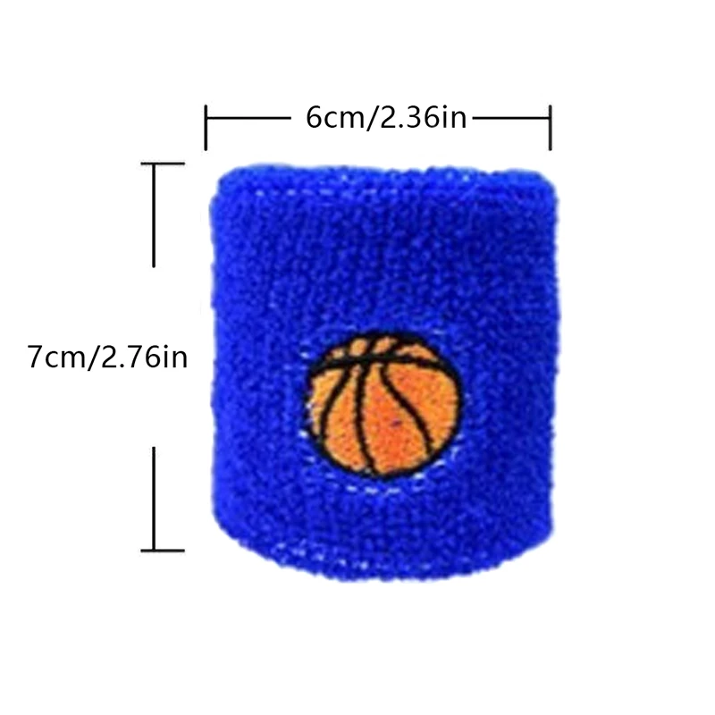 Kids Sports Wristbands Children Wrist Sweatbands Accessories For Basketball Baseball Football Soccer Fitness Wrist Protector