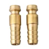 2pcs  Gas & Water Male Adapter Quick Connector For TIG Welding Torch Intake 6mm/8mm/10mm Welding Equipment 2