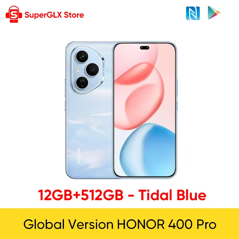 HONOR 400 Pro グローバル版 512G Global Version HONOR 400 Pro 5G NFC Smartphone Snapdragon 8 Gen 3