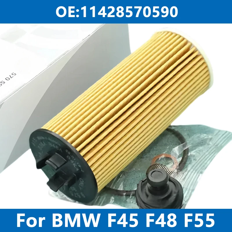 Car Oil Filter 11428570590 1/6/10PCS For BMW F45 U06 F46 F48 U11 F39 216d 218i 220 X1 X2 20d i 25d Mini Cooper S D One F54~F60