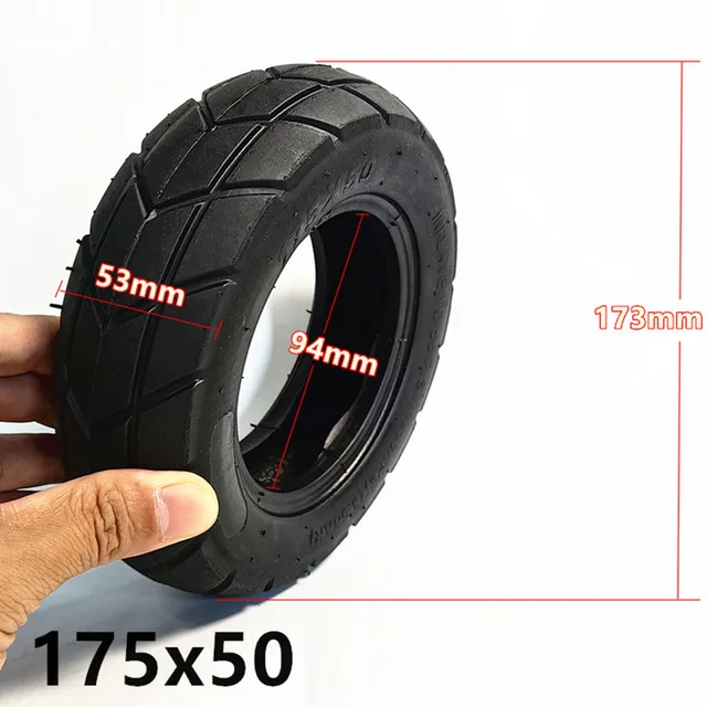 7Inch Electric Scooter 7 2 Inner Tube ; Outer Tire 175 50 Wheelchair Stroller Tire Scooter Rubber Tyres Cycling Accessories