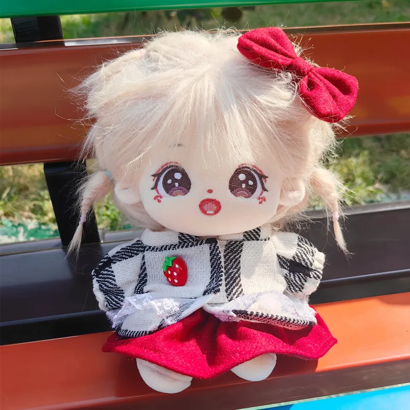 20cm Cotton Doll's Clothes Outfit Accessories for Korea Kpop EXO Idol Dolls Pajama Panda Suit Clothing Fans Gift Collection doll accessories doll clothes doll clothes accessories plush doll accessories