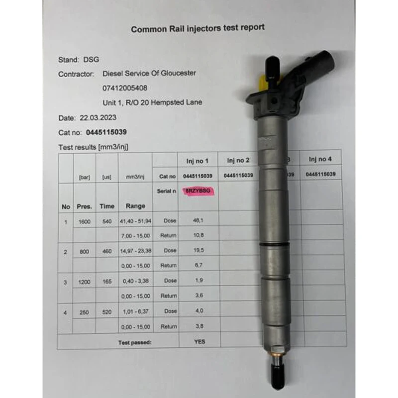 디젤 연료 인젝터 0445115018 0445115038 0445115039 059130277AC 059130277AJ 059130277M, 아우디 A4 A6 TDI2.7 디젤 엔진 