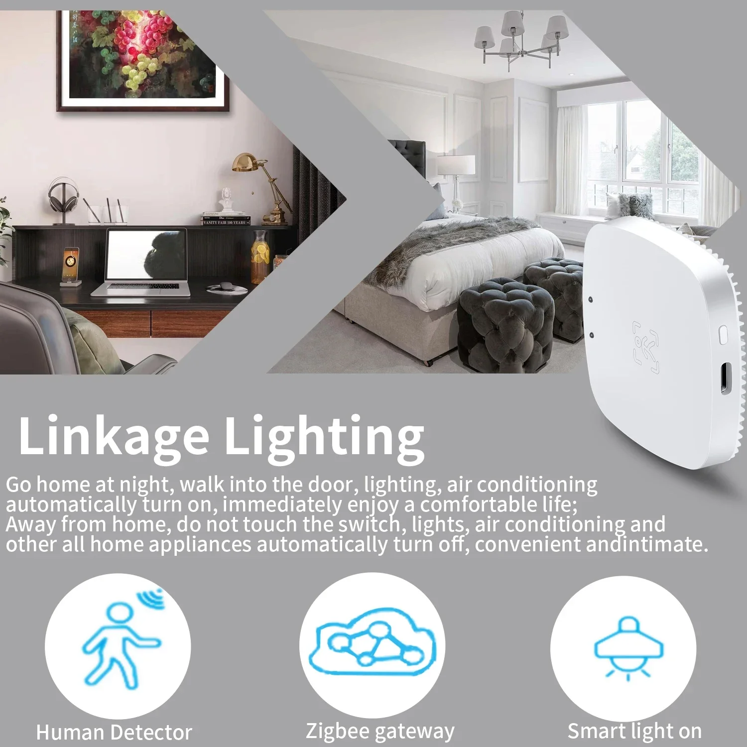 Tuya WiFi/Zigbee Human Presence Detector Smart Motion Sensor