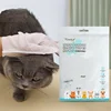 Pet Disposable Cleaning Gloves Wash Free Cats Dogs SPA Bath Supplies Massage Non Woven Fabric No Rinse Soft Eye Wipes 1