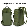 Tactical Fishing Backpack Tackle Bag with Rod Holders Fish Equipment Storage Molle Camping Hiking Outdoor Multifunctional Bag 5