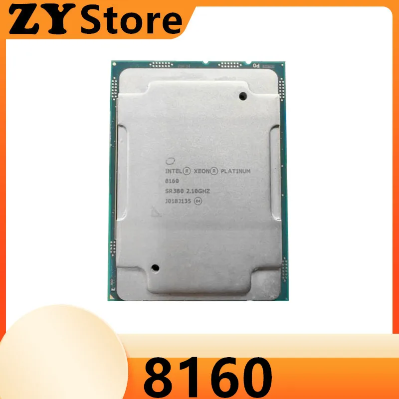 Intel Platinum 8160 CPU 24 Cores 48 Threads 2.1GHz 33MB 150W LGA3647 ...