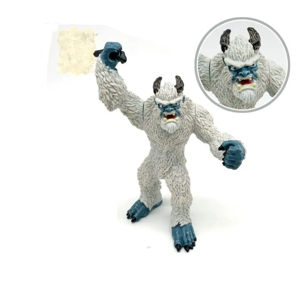 Simulation Werewolf Animal Model Orangutan Mythical Apes Ice Demons Figures Educational PVC Doll Magma Golem Model Kid Toy