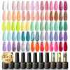 ROSALIND gel nail polish set Semi Permanent Manicure Soak Off Kits gel polish pink For Nail Art esmaltes de gel profesional 3