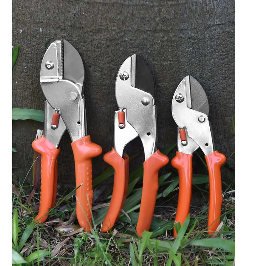 SK5 Steel Garden Pruning Secateurs Horticulture Fruit Tree Shears with Ergonomic Handles Gardening Scissors Bonsai Cutters 1pc