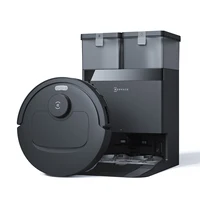 Aspirateur robot ECOVACS DEEBOT T30e Omni avec fonction serpillière, robot de nettoyage OZMO Turbo 2.0 25 000 Pa, brosse principale triple V anti-emmêlement Zero Tangle 3.0, station de base Omni, 45 ° C Séchage rapide, 1
