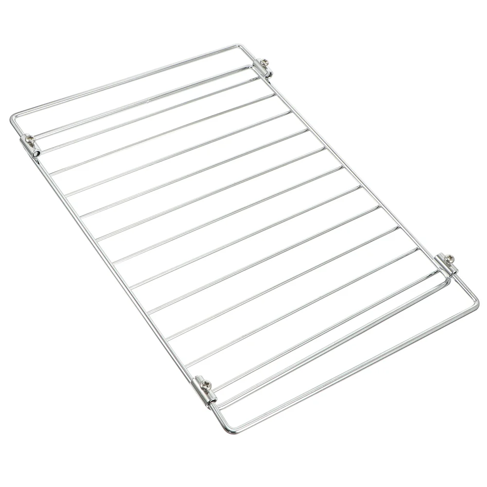 Rack Oven Wire Shelf Barbecue Grid Grill Camping Baking Cookie Bbq Steel Cooling Adjustable Extendable Replacement Universal