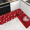 Romantic Heart Pattern Area Carpet for Bedroom Living Room Hallway Valentine's Day Kitchen Mat Non-slip Floor Mats Area Rug 4