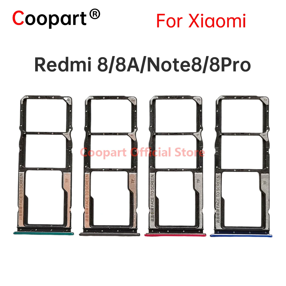 New SIM Card Trays For Xiaomi Redmi 8 8A Note 8 Note 8 Pro SIM Slot swapping-sim-card-trays-iphone-smartphone-miniphone-samsung-fyp