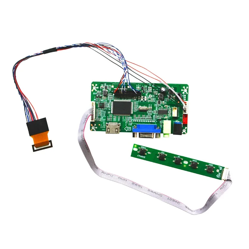

HDMI VGA eDP набор для платы ЖК-контроллер для B133HAK01.1 NV156FHM-T00 0,4 мм 1920x108 0 светодиодный экран