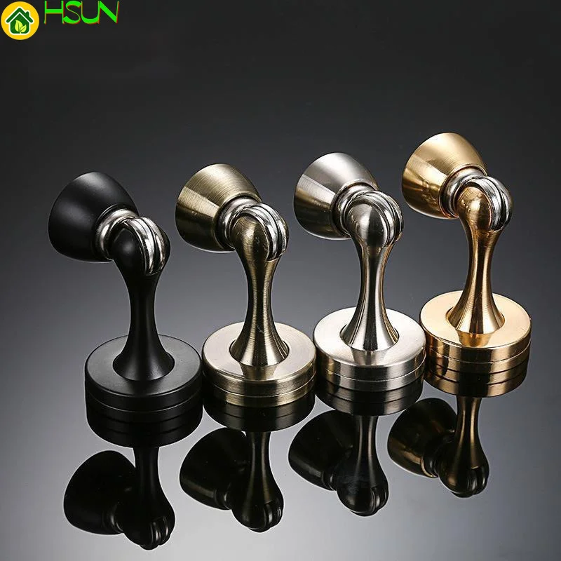 

windbreak wall anti-collision wall door top toilet door floor five gold doors strong magnetic wood door accessories
