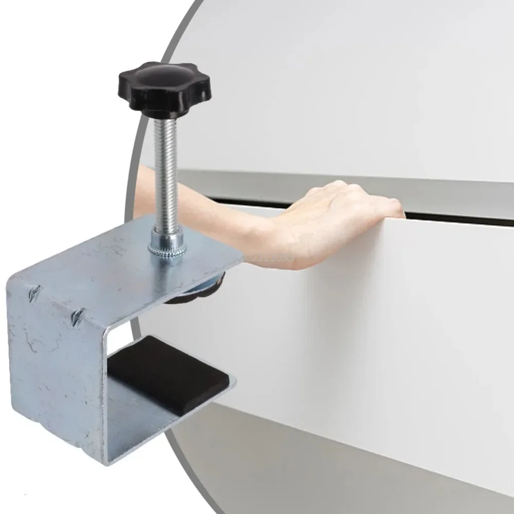 2Pcs Drawer Panel Clips Cabinet Tool Home Furniture Accessories Steel Drawer Front Installation Clamps Hardware Woodworking Jig