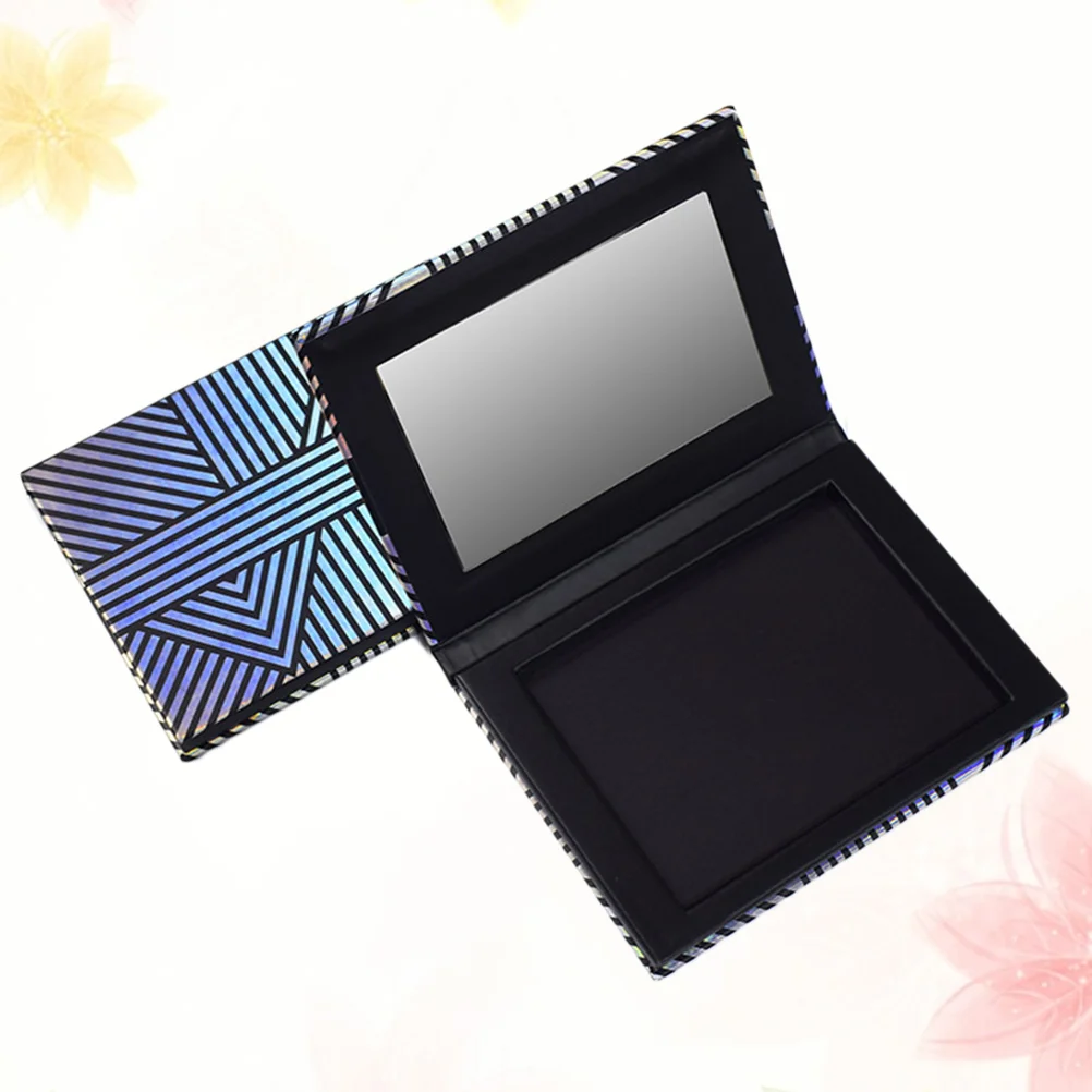 

Empty Magnetic Makeup with Mirror DIY Refillable Eyeshadow Cosmetics Organizer Box