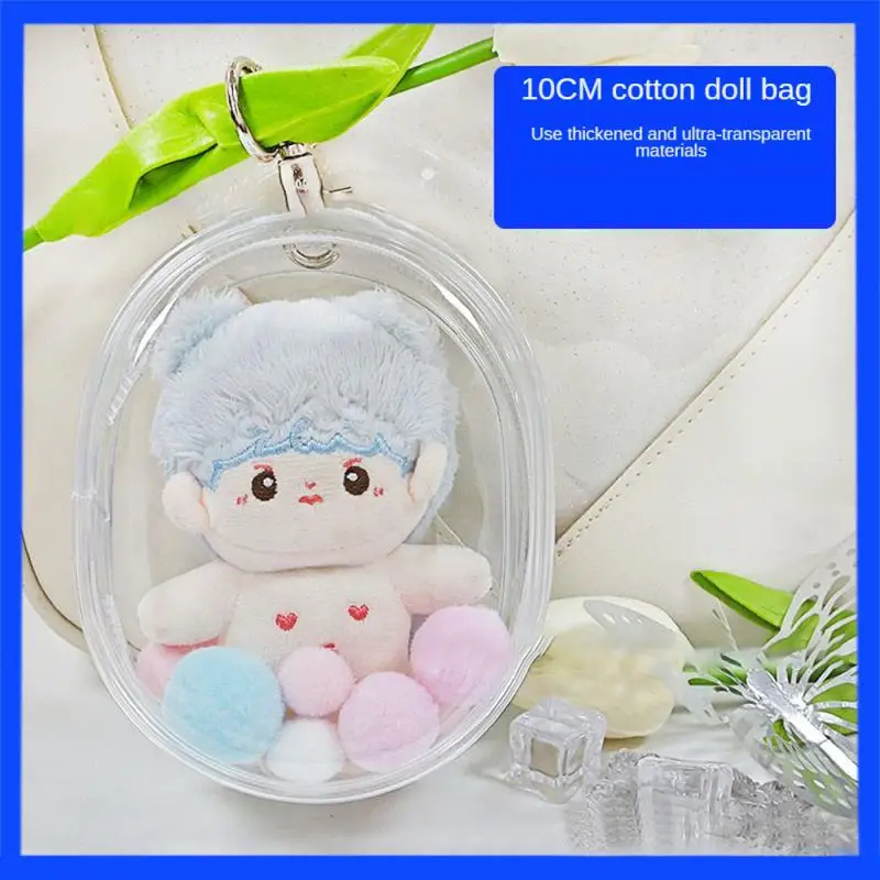 

Прозрачная сумка, не деформируется, плотный материал, милая и практичная безопасная сумка для хранения мелких предметов