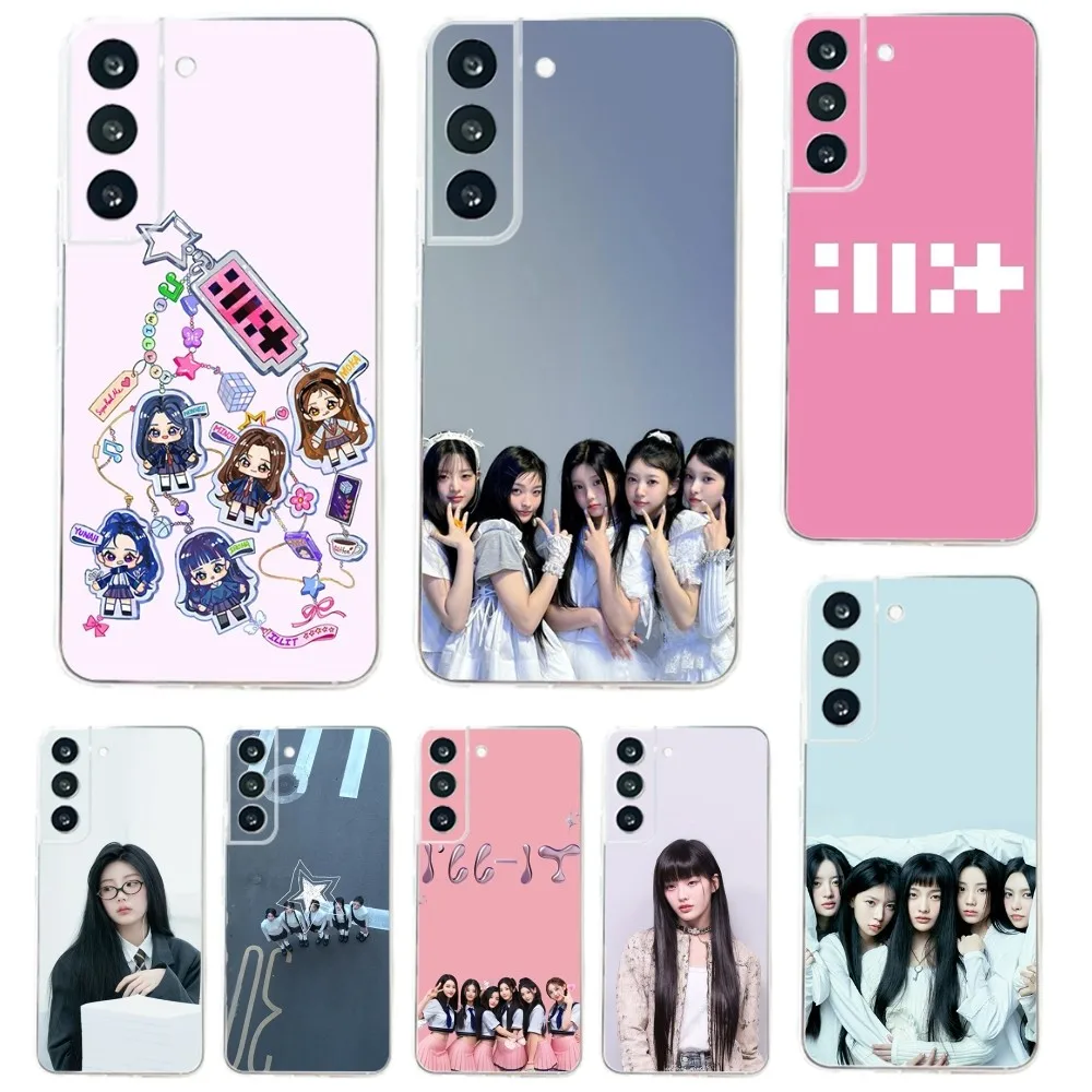 Custodia Per Telefono Kpop I-Illit Per Samsung Galaxy A71,70,52,51,40,31,A50,30S,21S, Note20Cover Ultra Trasparente
