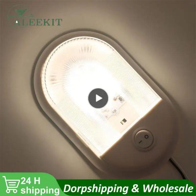 

Led Lights 12v Environmental Protection With Independent Switch Control Energy Saving Led Dome Light Car Accessories