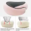 Travel Neck Pillow Flight Travel U-shaped Neck Pillow Soft Memory Foam Airplane Head Support Soft Pillow Neck Pillow Accessories 5