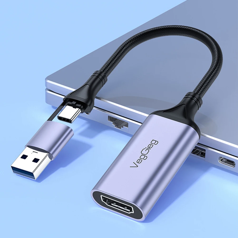  ׷ ڵ HDMI ȣȯ USB C Ÿ ˷̴ ձ  ī޶ , MS2130 4K1080P, PS ġ ̺ ī޶
