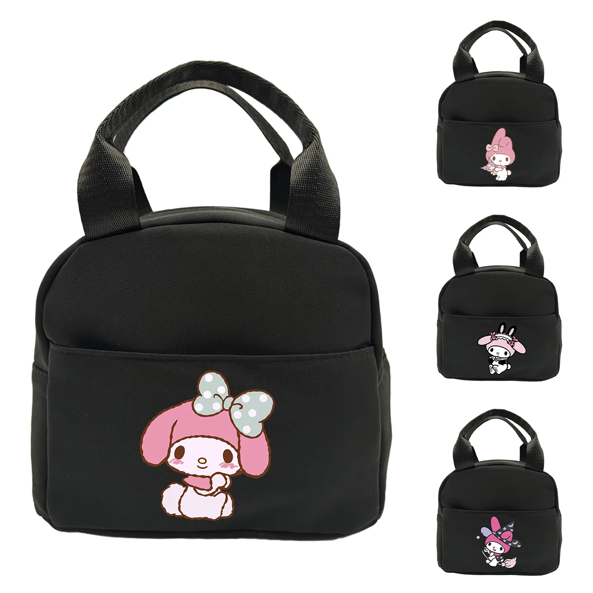 

Теплоизолированная сумка для ланча Sanrio My Melody для подростков, студентов, детей, мужчин и женщин, дорожная портативная Термосумка для холодной еды