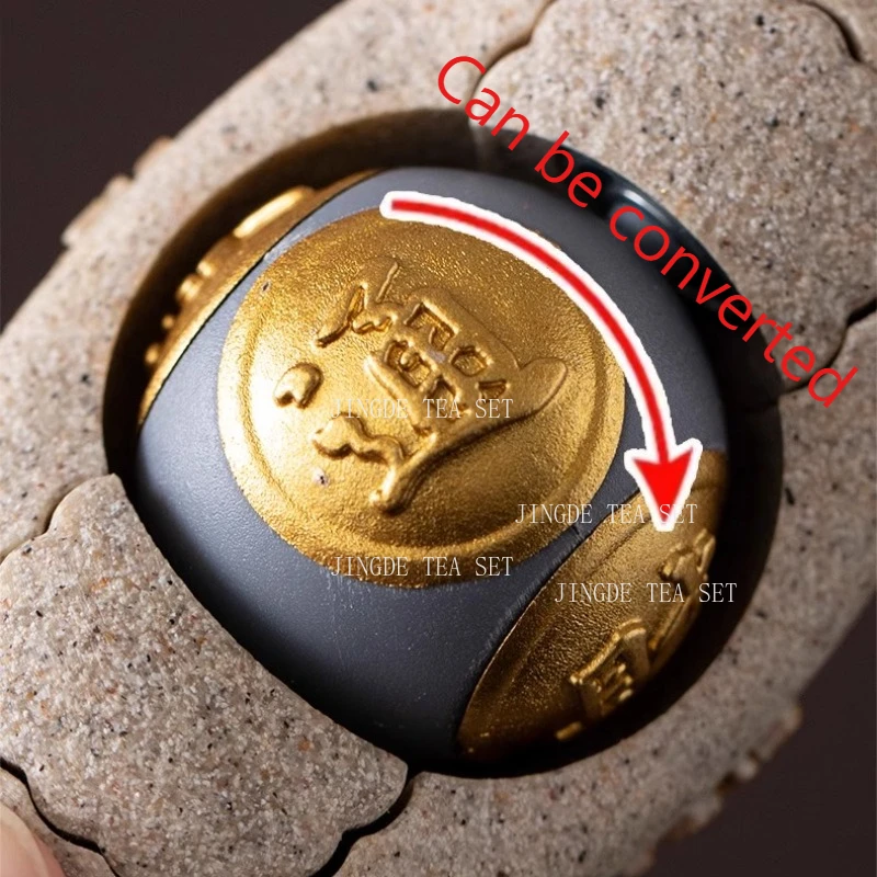 Zhaocai Yuanbao Tea Pet Tea Table Handicrafts Decoration Ornaments Birthday Gift Chinese Tea Play Teaset Accessories