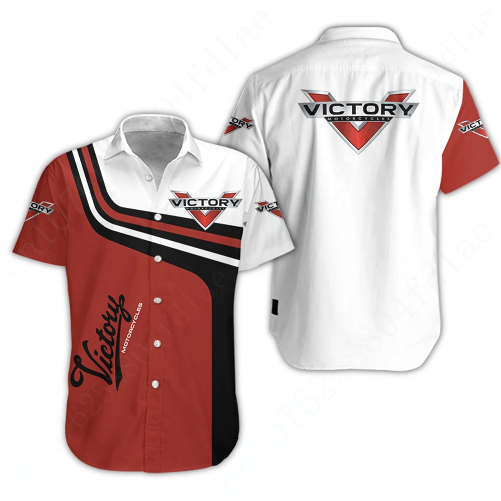 

Повседневные рубашки Victory для мужчин и женщин, одежда унисекс, футболка оверсайз в стиле Харадзюку, рубашки и блузки в стиле аниме, кардиган на пуговицах класса люкс