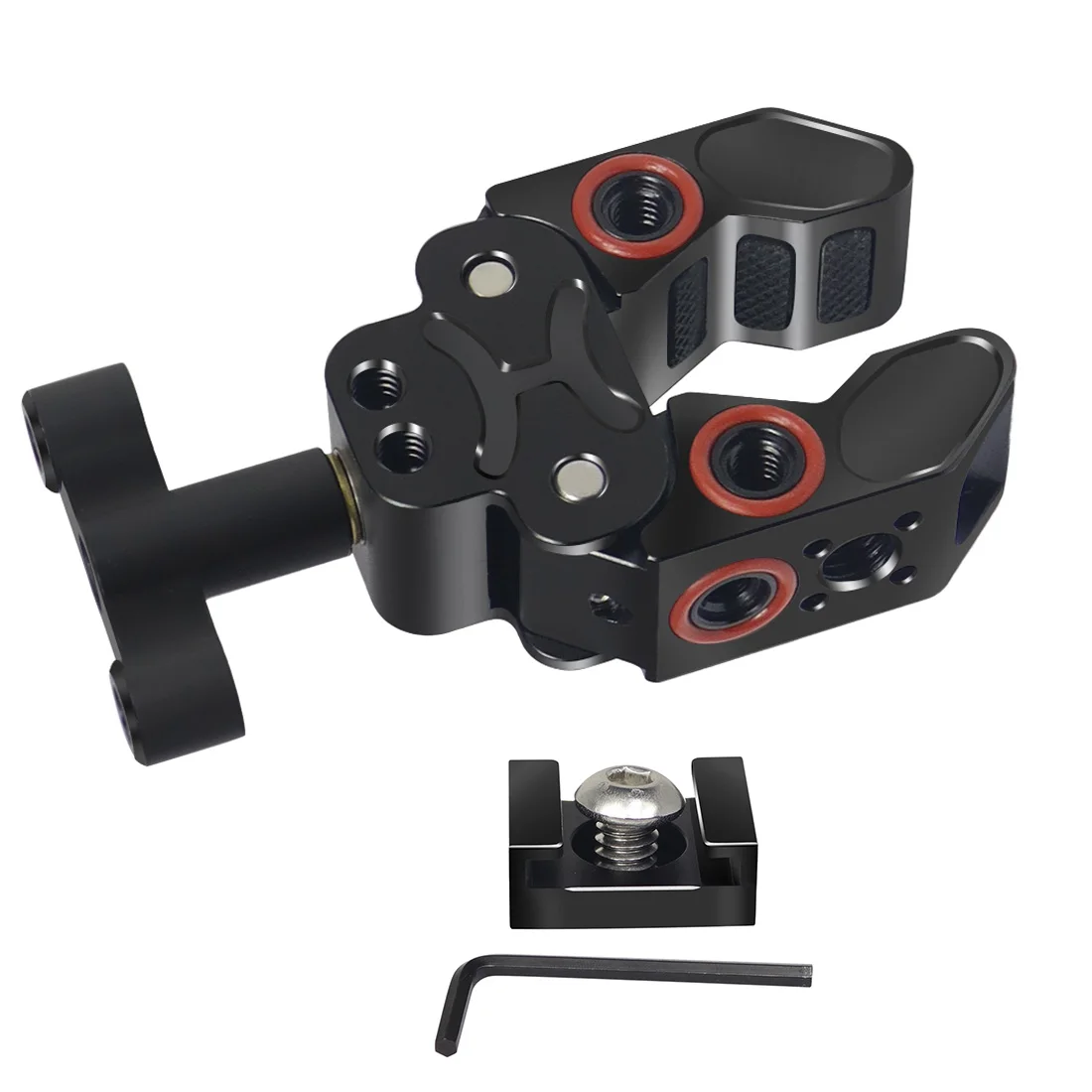 Super Clamp Krabben zange Clip 1/4 3/8 Arri Cold Schuh Magic Arm Licht Stativ Monitor Halterung für Gopro 13 für Insta360 x4 – Detail 21