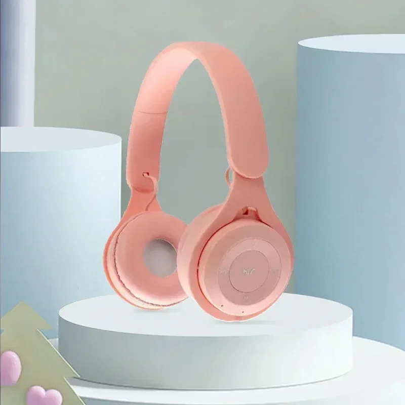 Wireless Bluetooth Headphones With Noise Reduction For Children_voghion.com