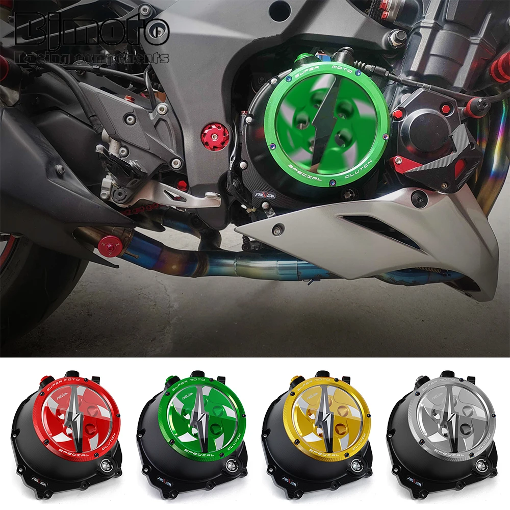 

Z1000 CNC Engine Clear Clutch Cover Protector Guard For Kawasaki Z1000 Z 1000 2010 2011 2012 2013 2014 2015