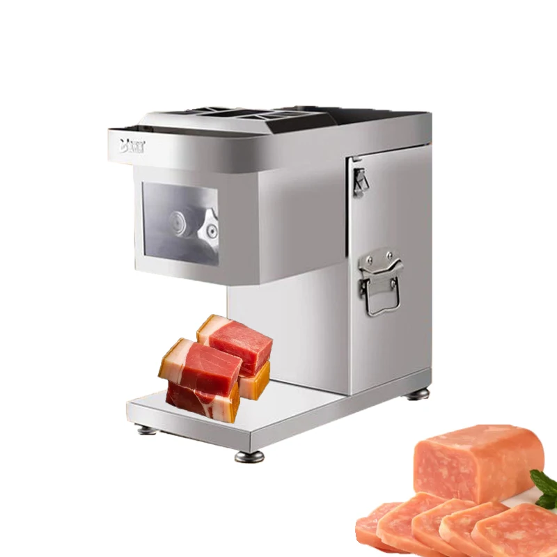 

Electric Stainless Steel Meat Cutter Automatic Vegetable Slicer Multi Function Dicer