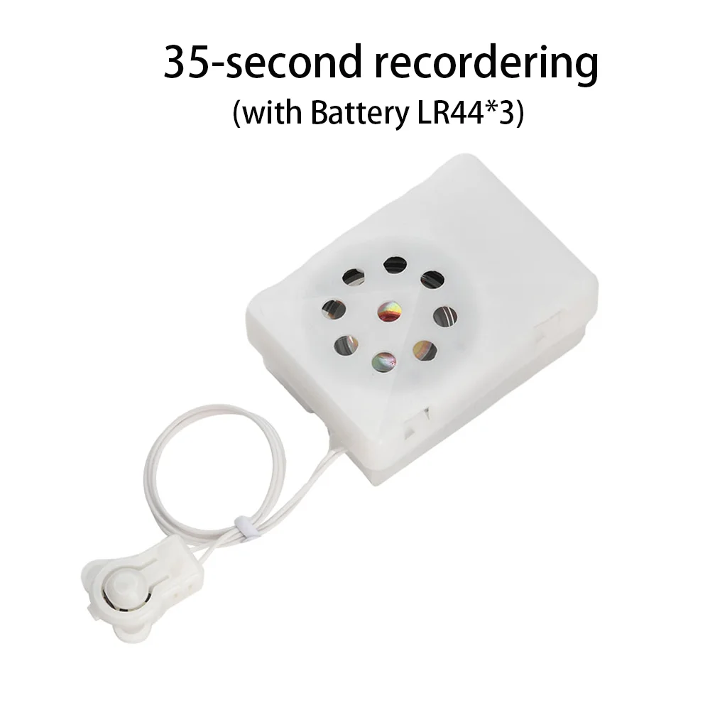 Enhanced Voice Recorder Module for Plush Toys - Personalized Message Recording Device with Clear Audio