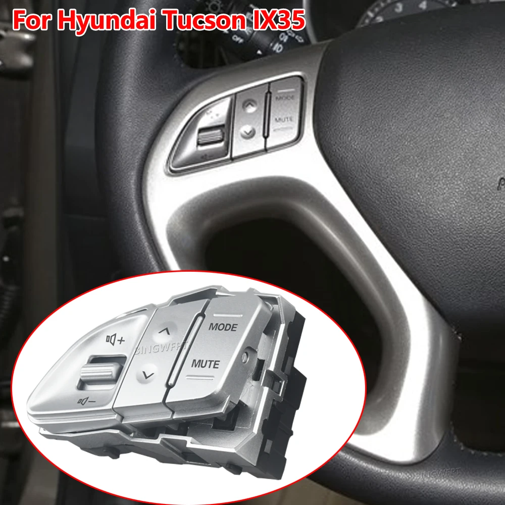 最前線の For Hyundai Tucson IX35 Multifunctional Steering Wheel Interior