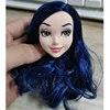 [Second hand products]1 Pieces 30cm Doll's Head Dark Skin 1/6 Doll's Accessories Dress Up Toy 5