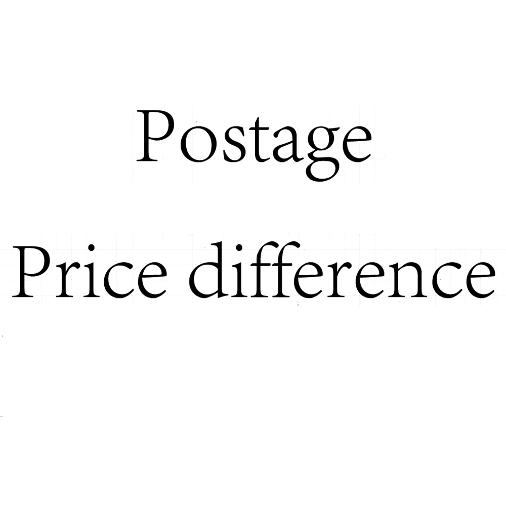 

Price difference / postage