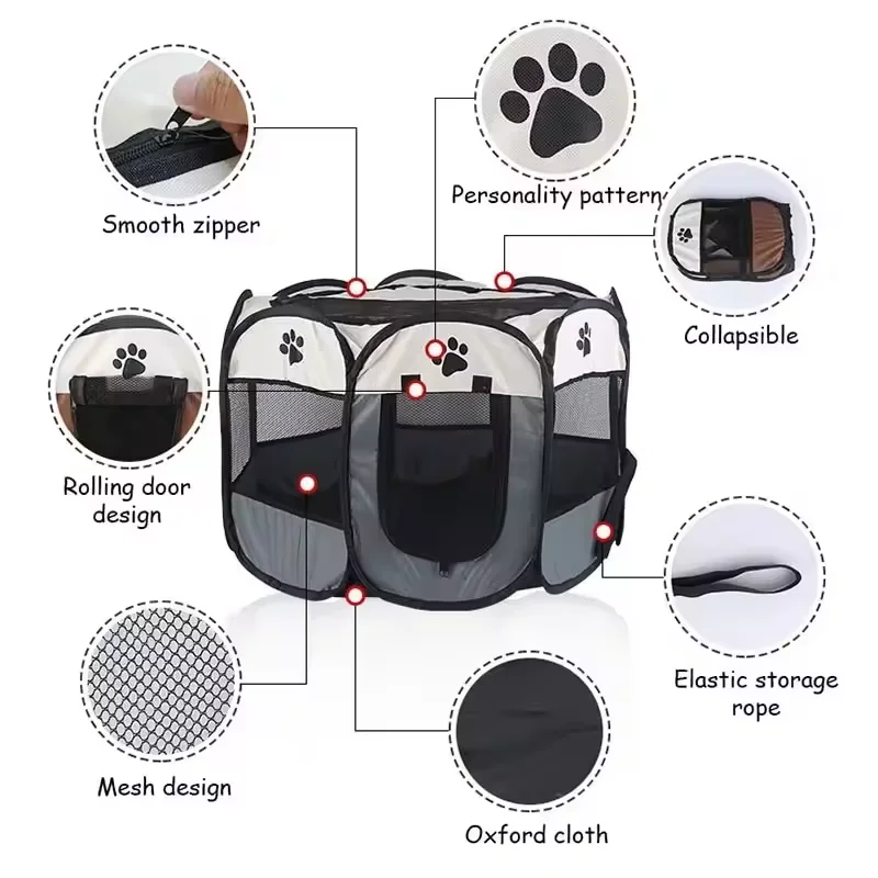 Portable Foldable Pet Tent 4