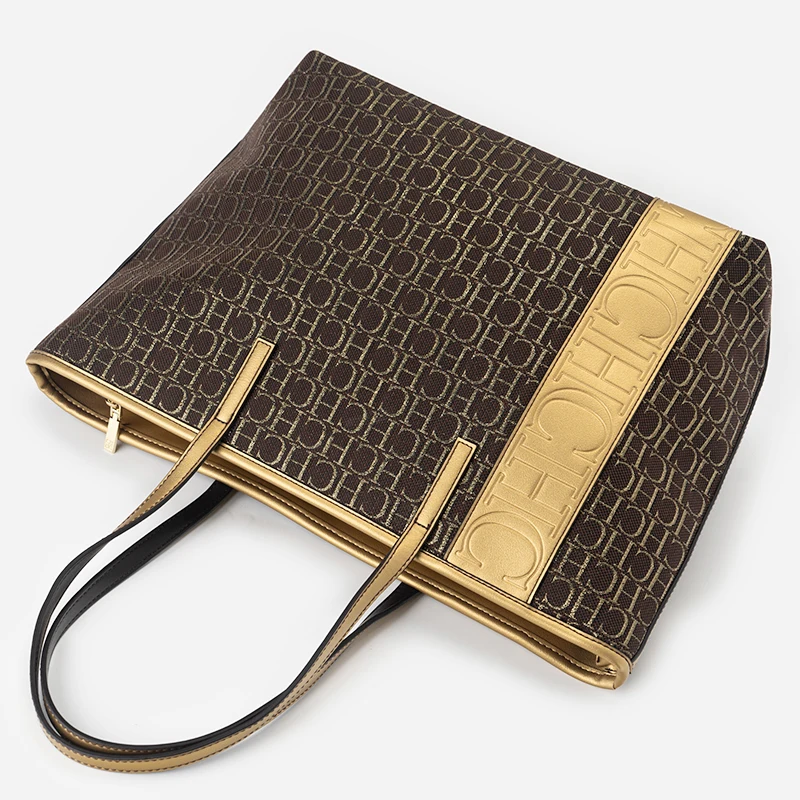 حقيبة دلو نسائية بتصميم عصري من CH، حقيبة يد بسيطة...