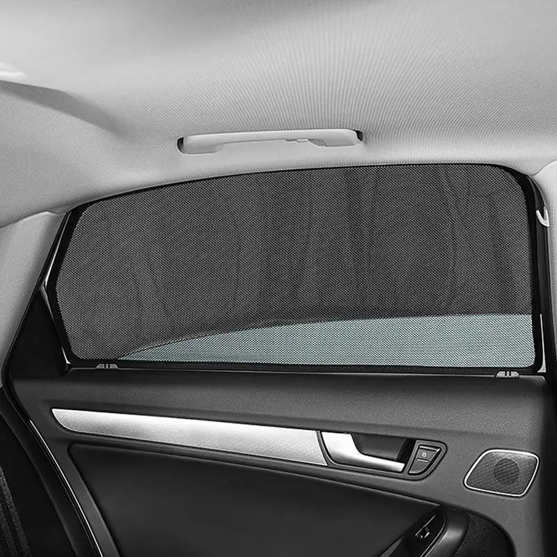 

Car Side Window Shades Mosquito Repellent Net Mesh Sunshade Side Window Sun Shade Curtain UV Protection Sunshade Visor Shield