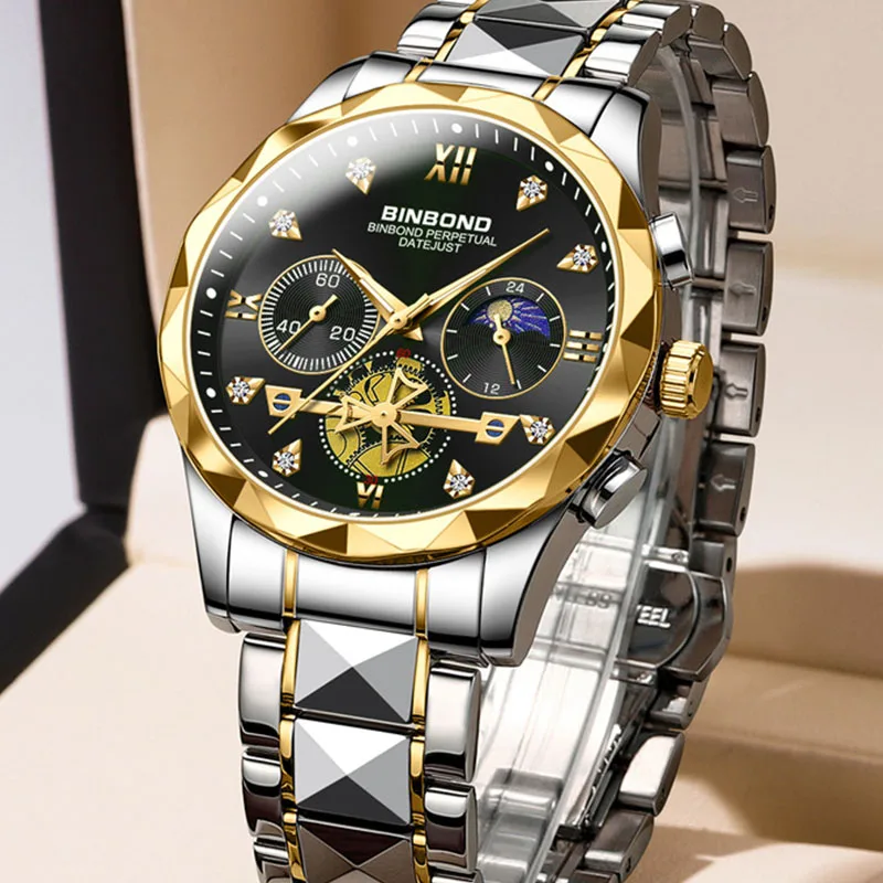 Luxury Man Watch High Quality Waterproof Luminous Men's Wristwatch Men Quartz Watches Casual Clock