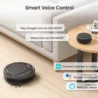 Lefant M210Pro Robot Vacuum Cleaner Suck and Sweep 2-in-1 Mini App/Google/Alexa Control 6 Cleaning Modes for Pet Hair Hard Floor 2