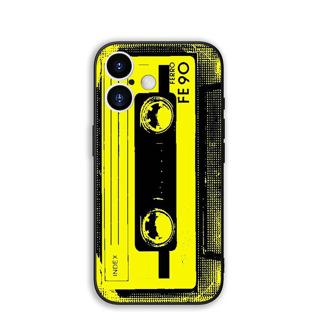 Retro Cassette Tape Phone Case Cover